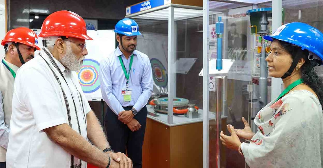 Kalpakkam This 500 megawatt electric (MWe) Fast Breeder Reactor has been developed by Bharatiya Nabhikiya Vidyut Nigam Limited (BHAVINI). Photo: PIB